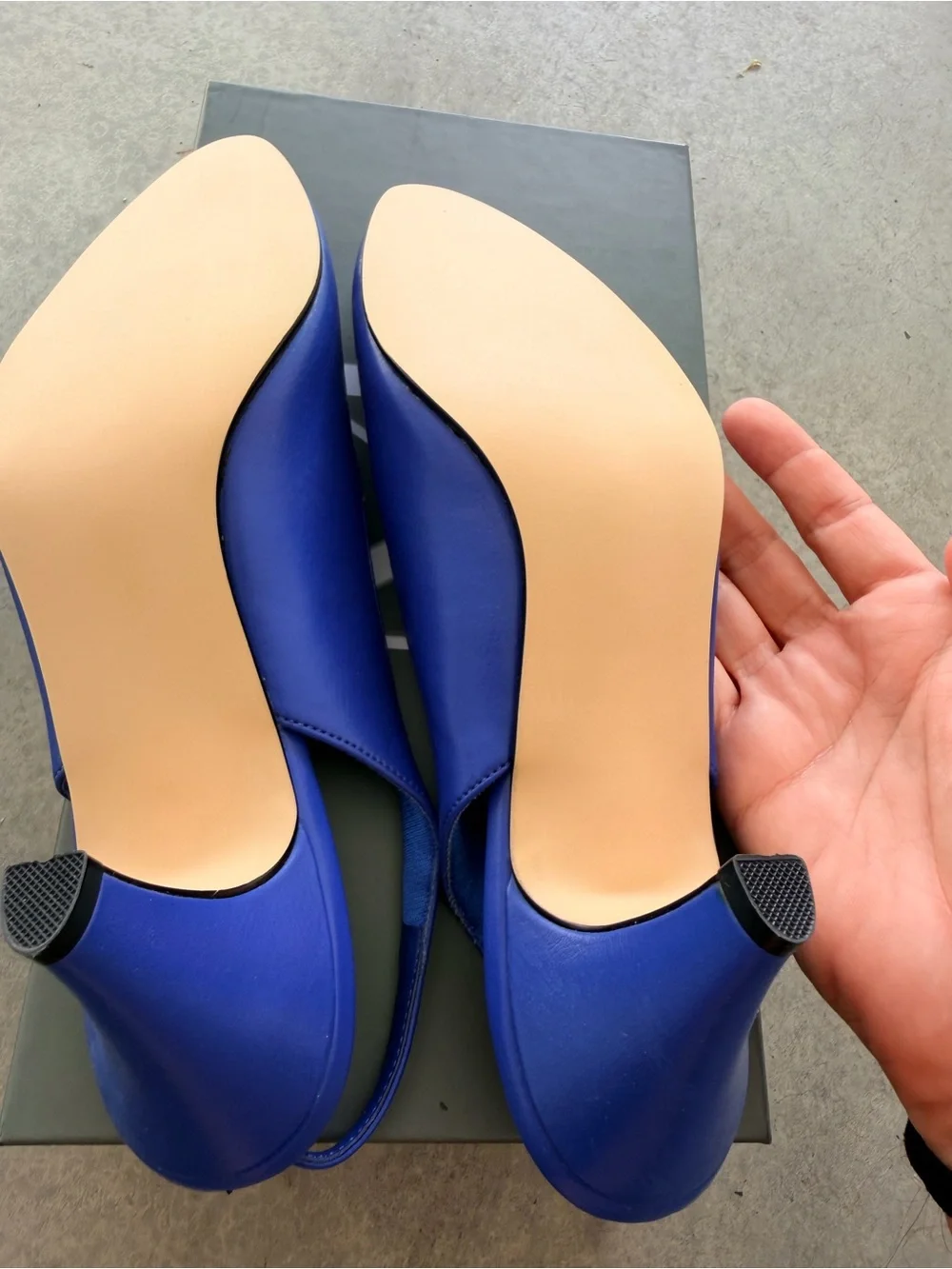 Easy Street Blue Slingback Flats Women’s Comfort Shoes NEW in Box 9 - Picture 6 of 7